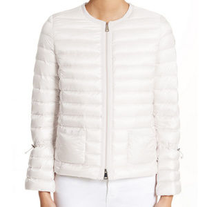 Moncler Ivory Almandin Quilted Puffer Jacket 2